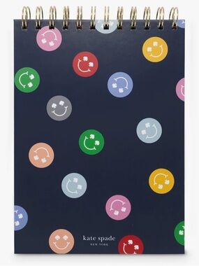 KATE SPADE BEW YORKWeekly Desktop Planner, Spade Smiley NWT
